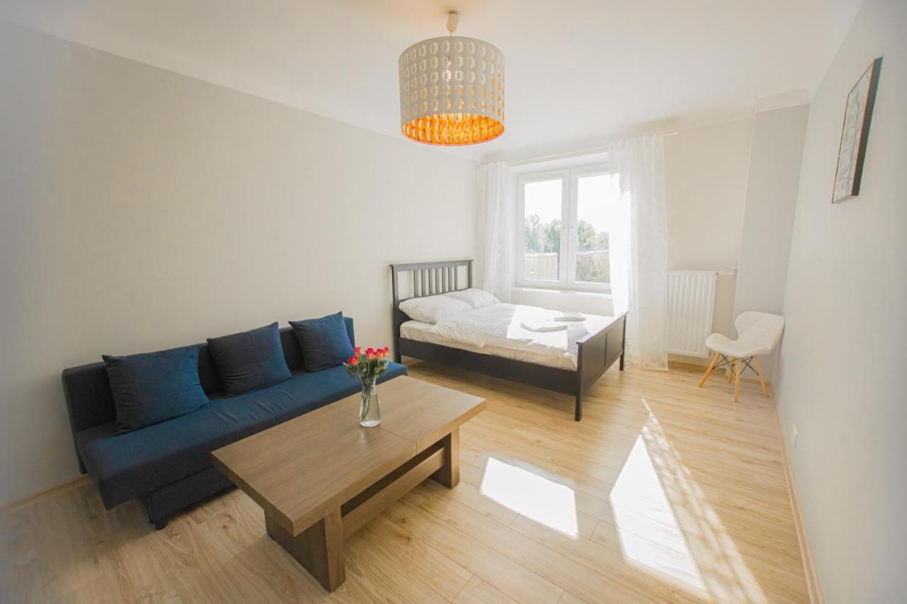 Large Flat. Great View. City Center. Warsaw Exterior photo